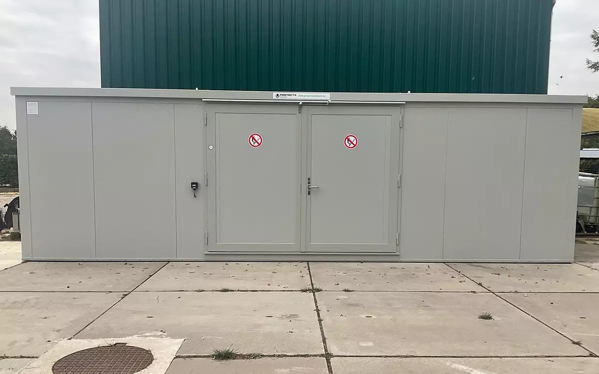 brandwerende opslagcontainer