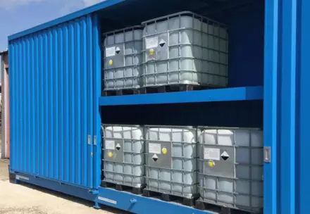 Opslag van IBC's