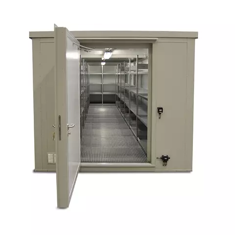 Brandwerende container