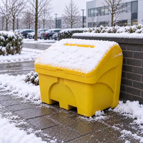 Zoutbakken voor winterweer