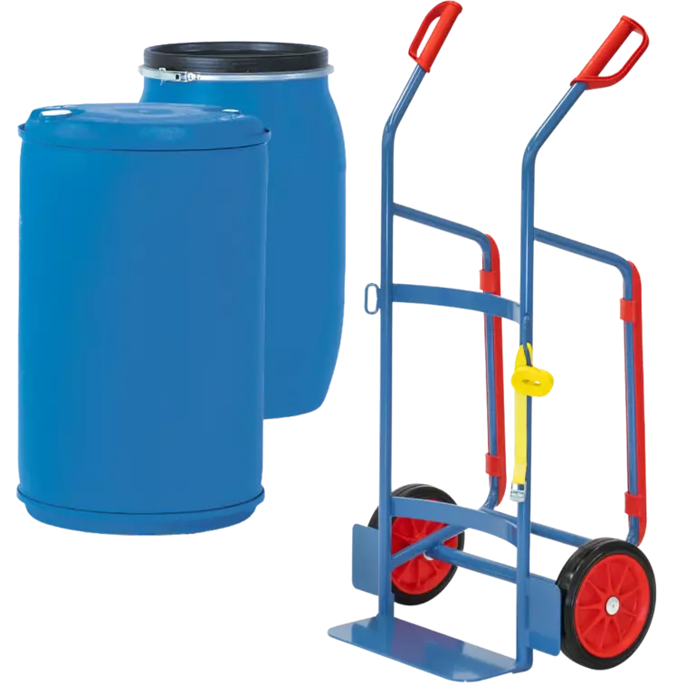 Vatensteekwagen kunststof vat