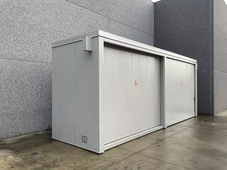 Hoe kies ik mijn opslagcontainer voor pallets grijze container