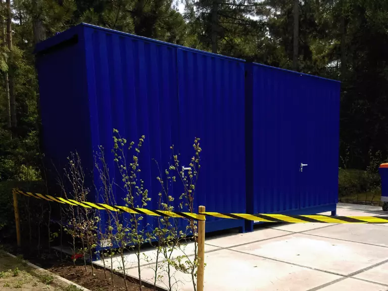 Opslagcontainer gevaarlijke stoffen