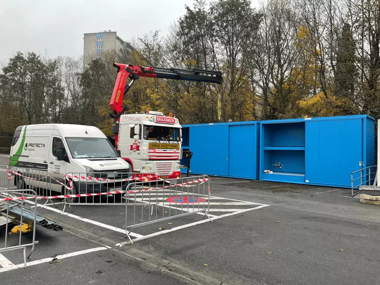 opslagcontainer voor IBC's