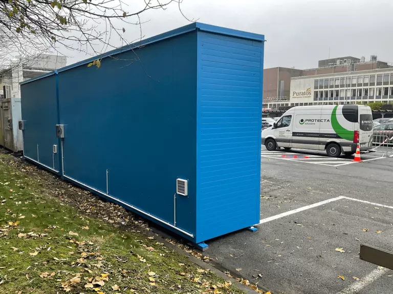 geïsoleerde vatenopslagcontainer
