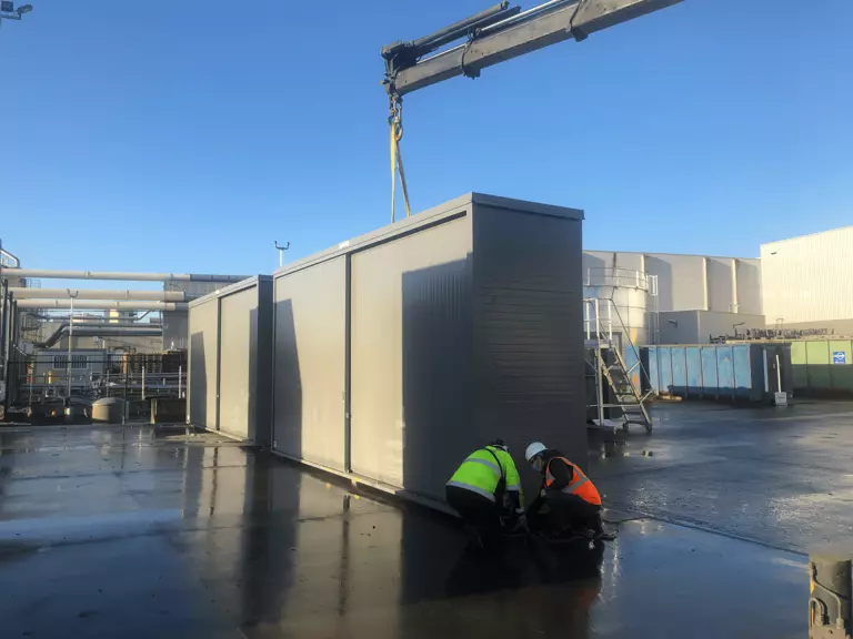 Geïsoleerde opslagcontainers