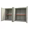 Brandwerende container voor 8 IBC's